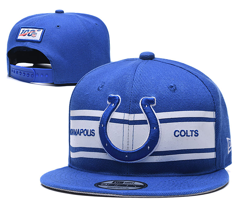 NFL Indianapolis Colts 2019 100th Season Stitched Snapback Hats 016